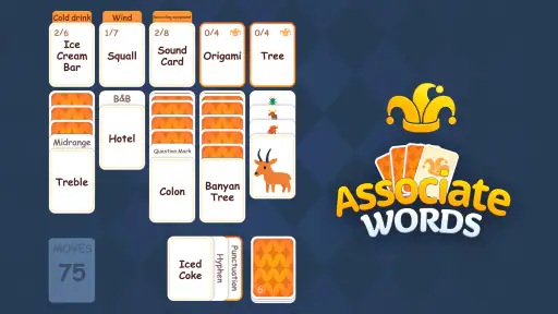 Associate Words: Solitaire 1