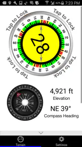 Avalanche Inclinometer screenshot