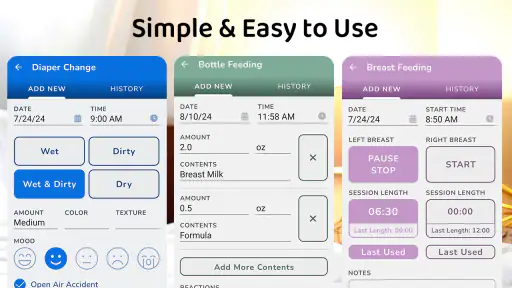 Baby & Breastfeeding Tracker 2