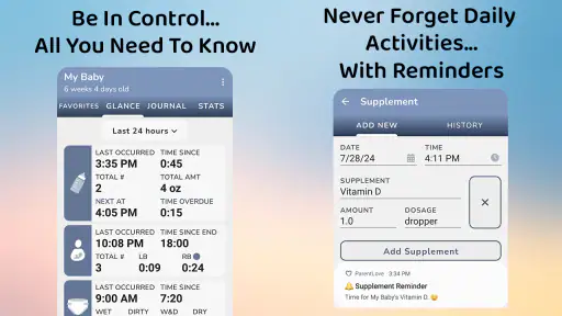 Baby & Breastfeeding Tracker 3