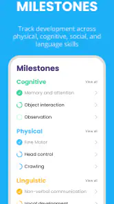 Baby Leap: Milestone Tracker screenshot