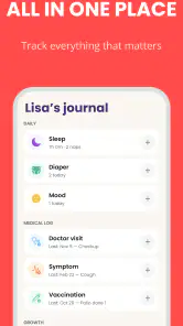 Baby Leap: Milestone Tracker screenshot