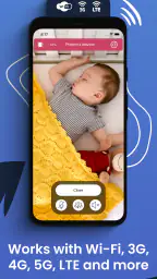 Baby Monitor Saby - 3G Babycam 6