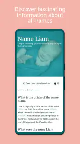 Baby Names / First Names 2025 screenshot