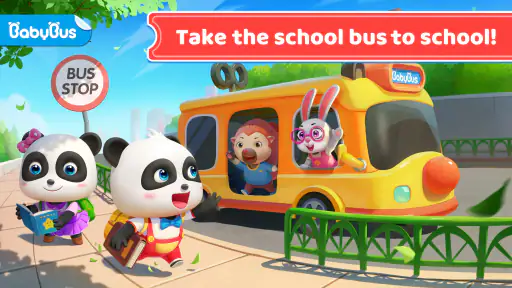 Baby Panda's School Bus 1