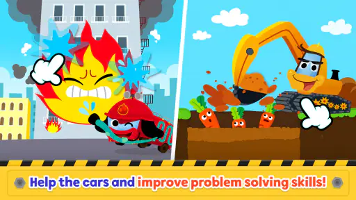 Baby Shark Car Town: Kid Games 4