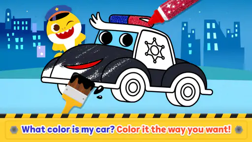 Baby Shark Car Town: Kid Games 5