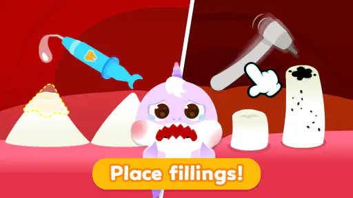 Baby Shark Dentist Play: Game 1