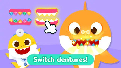 Baby Shark Dentist Play: Game 5