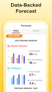 Baby Tracker App | Glow screenshot