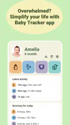 Baby tracker - feeding, sleep 1