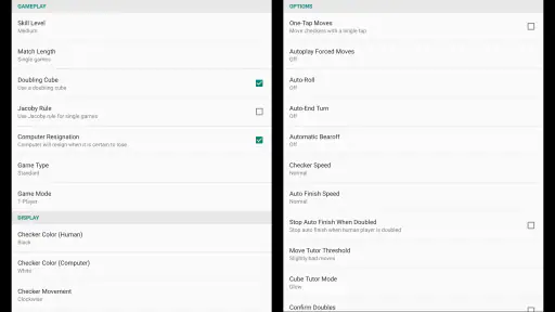 Backgammon NJ for Android 3