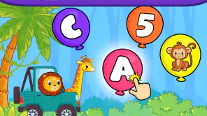 Balloon Pop Kids Learning Game screenshot