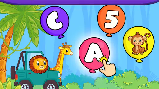 Balloon Pop Kids Learning Game 2