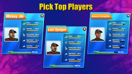 Baseball Super League: 3D Game 6
