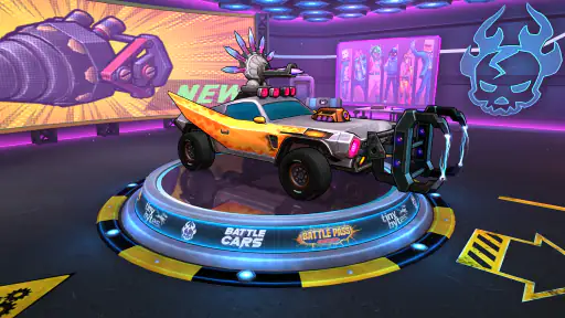 Battle Cars: Nitro PvP Shooter 2