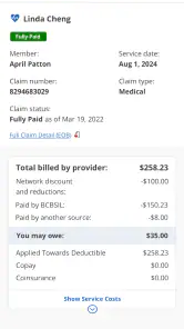 BCBSIL screenshot