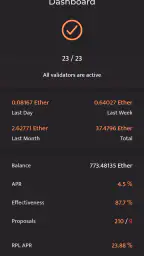 Beaconchain Dashboard 8