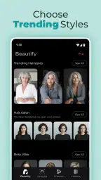 Beautify: AI Hairstyle Try On 4