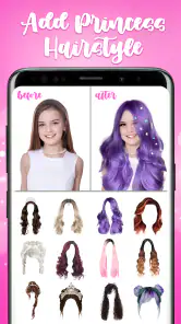 Beauty Plus Princess Camera screenshot