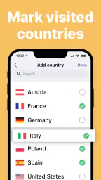 been: track visited countries 2
