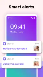 Bibino Baby Monitor - Baby Cam 6