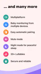 Bibino Baby Monitor - Baby Cam 8