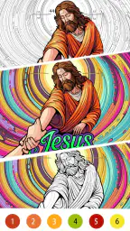 Bible Color Paint By Number 3