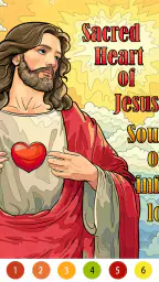 Bible Color Paint By Number 8