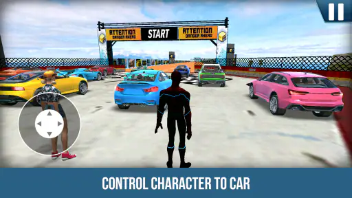 Big Ramp Jump - Super Car Race 1