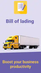 Bill of lading 1