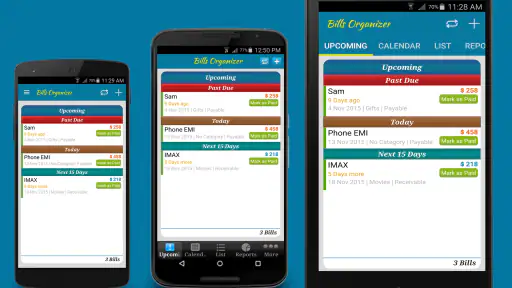 Bills Organizer with Sync 1