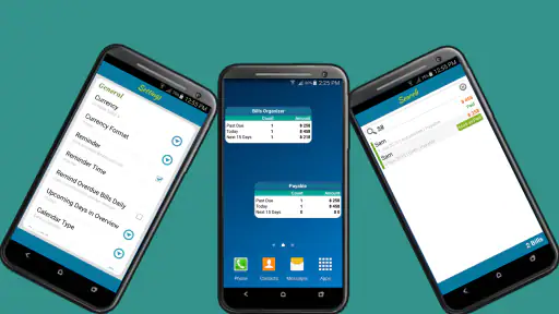 Bills Organizer with Sync 8