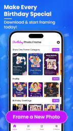 Birthday Photo Frame & Editor 6