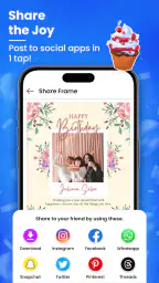 Birthday Photo Frame & Editor 8