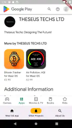 Bitcoin Price for Wear OS 2