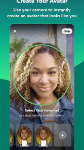 Bitmoji screenshot
