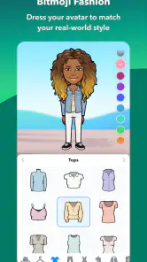 Bitmoji screenshot