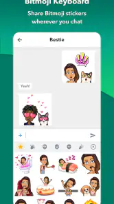 Bitmoji screenshot