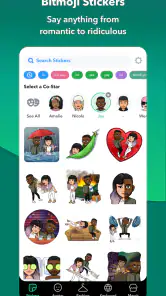 Bitmoji screenshot