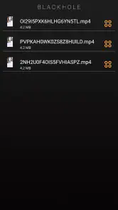 BlackHole screenshot
