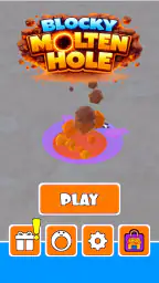Blocky Molten Hole 8