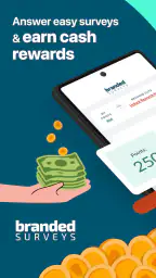 Branded Surveys: Get Paid Cash 1