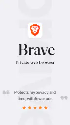 Brave Private Web Browser, VPN 1