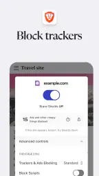 Brave Private Web Browser, VPN 4