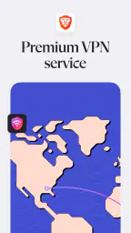 Brave Private Web Browser, VPN 6