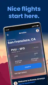 Breeze Airways screenshot