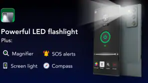 Brightest Flashlight Launcher screenshot