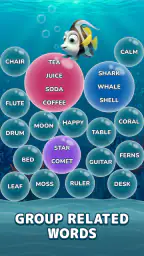 Bubble Associations: Word Game 1