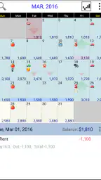 Budget Calendar 1